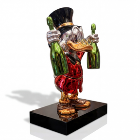 Champagne McDuck Monopoly game by Atelier Home Gallery featuring a colorful game board and collectible pieces.