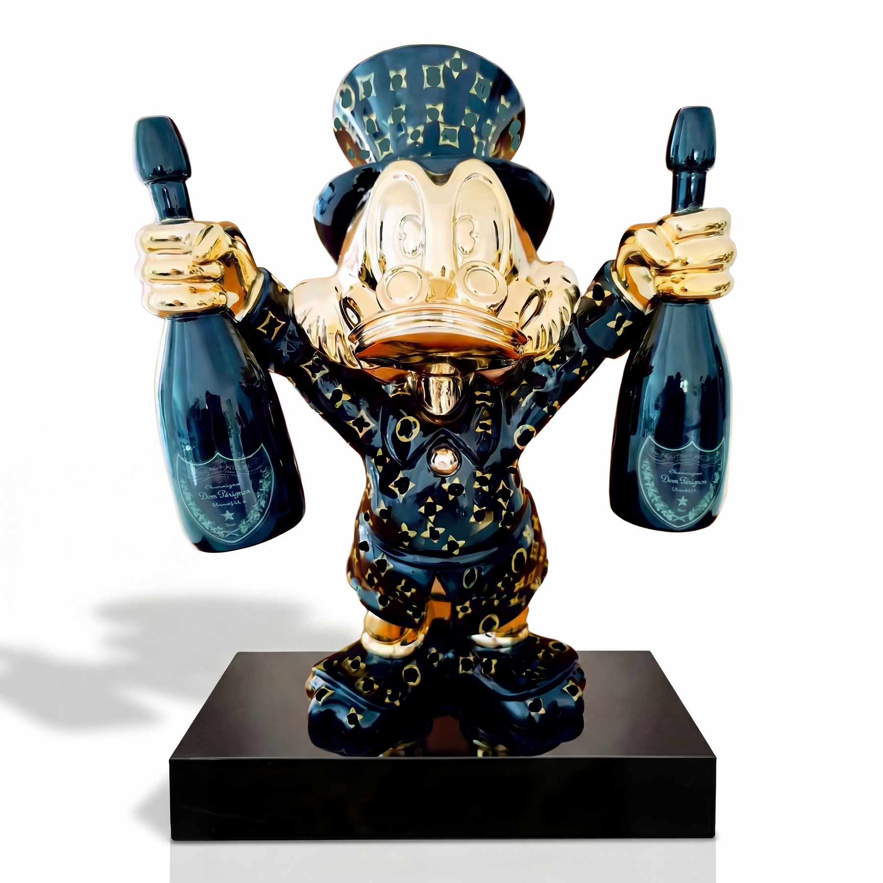 Champagne McDuck™ Monopoly game by Atelier Home Gallery featuring colorful game board and classic Monopoly pieces.