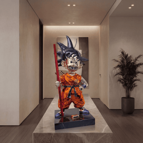 Atelier Home Gallery Goku™ Monopoly game piece featuring detailed character artwork on a game token.